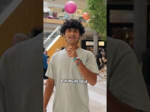 Karam video in Mall day 2 – Young Adults Interviews